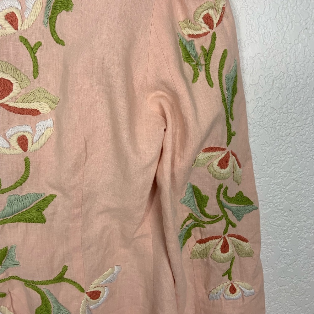 Joystick Johhny Was Pink Embroidered Jacket Medium - Picture 5 of 8
